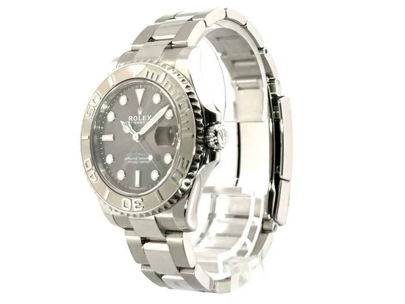 Rolex Yacht-Master 37 Edelstahl Platin 268622 Rhodium