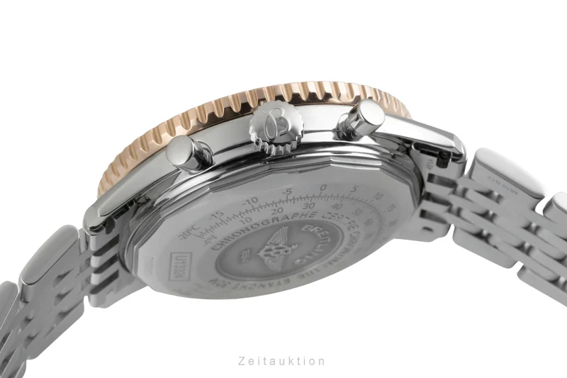 Breitling Navitimer 01 chronograph steel / gold automatic men's watch U13324211B1A1 [2603364]