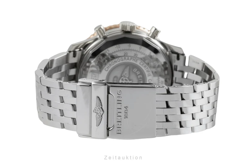 Breitling Navitimer 01 chronograph steel / gold automatic men's watch U13324211B1A1 [2603364]