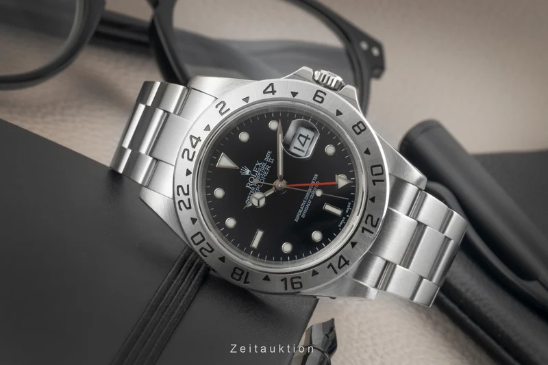 Rolex Explorer II steel automatic men's watch 16570 [2603488]