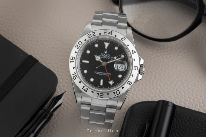 Rolex Explorer II steel automatic men's watch 16570 [2603488]