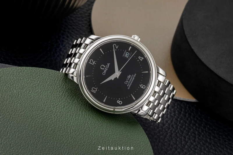 Omega De Ville steel automatic men's watch 4500.50.00, 168.1055 [2603308]