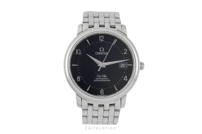 Omega De Ville steel automatic men's watch 4500.50.00, 168.1055 [2603308]