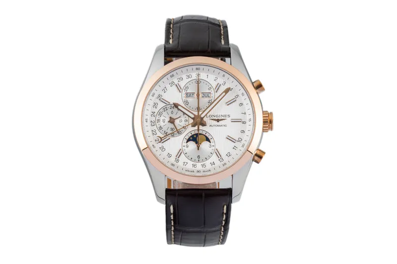 Longines Conquest chronograph steel / gold automatic men's watch L2.798.5.72.3 [2603600]
