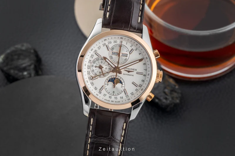 Longines Conquest chronograph steel / gold automatic men's watch L2.798.5.72.3 [2603600]