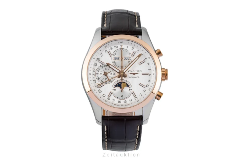 Longines Conquest chronograph steel / gold automatic men's watch L2.798.5.72.3 [2603600]