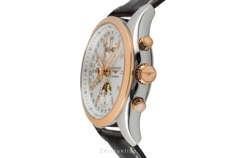 Longines Conquest chronograph steel / gold automatic men's watch L2.798.5.72.3 [2603600]
