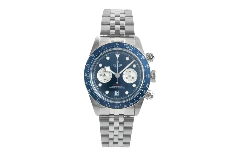 Tudor Black Bay chronograph steel automatic men's watch M79360B-0002 LP: 6230EUR [2603367]