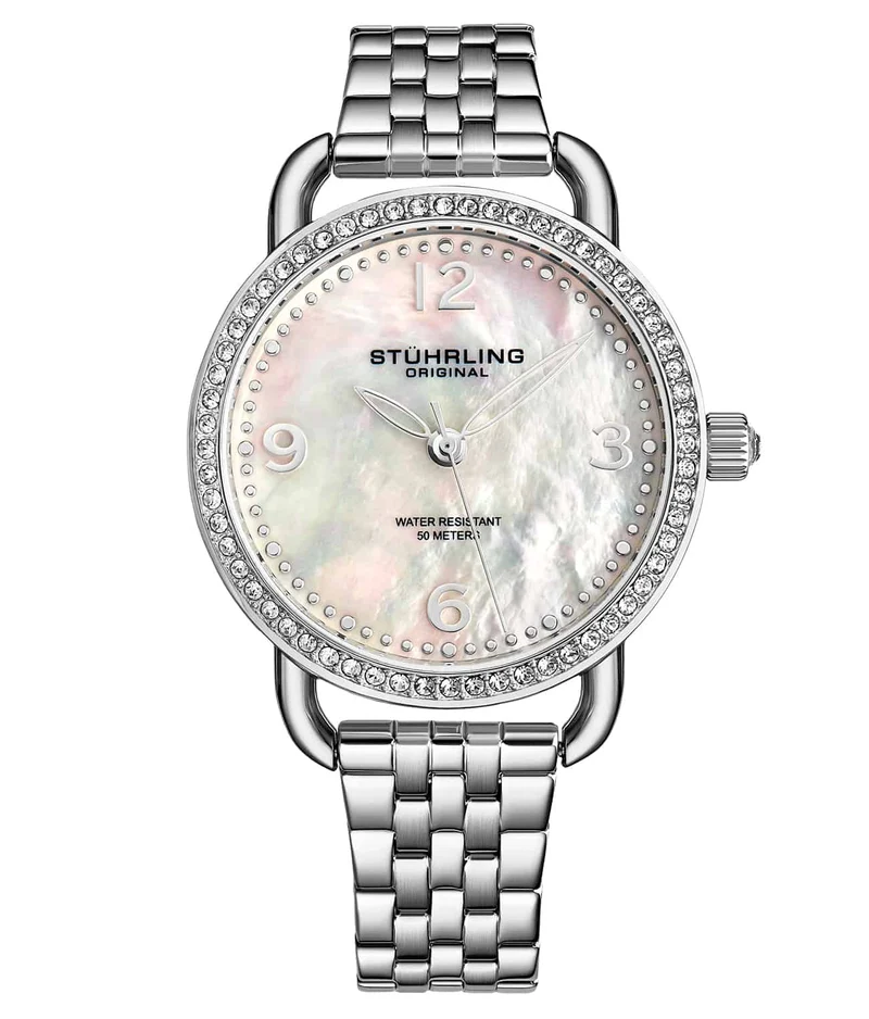 Stührling Pearl Symphony 3955 Quartz 38mm Fashion