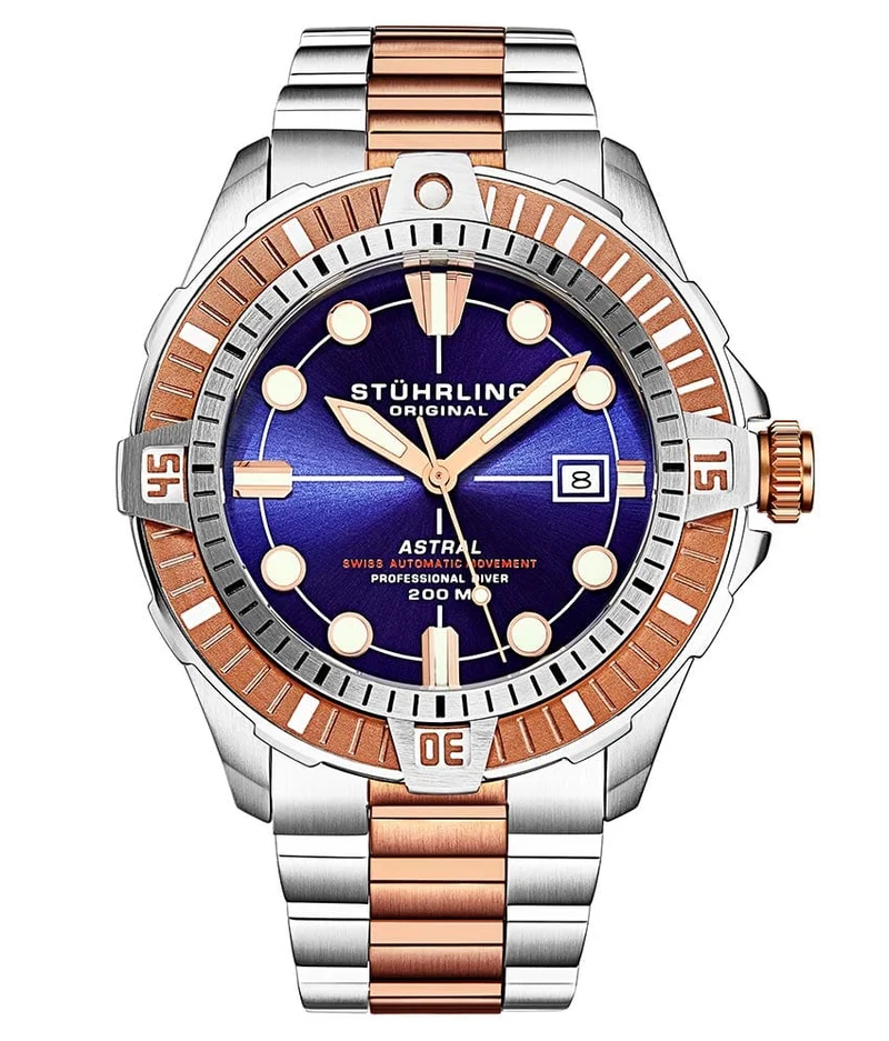 Stührling Astral 1005 Swiss Automatic Watch – 45mm