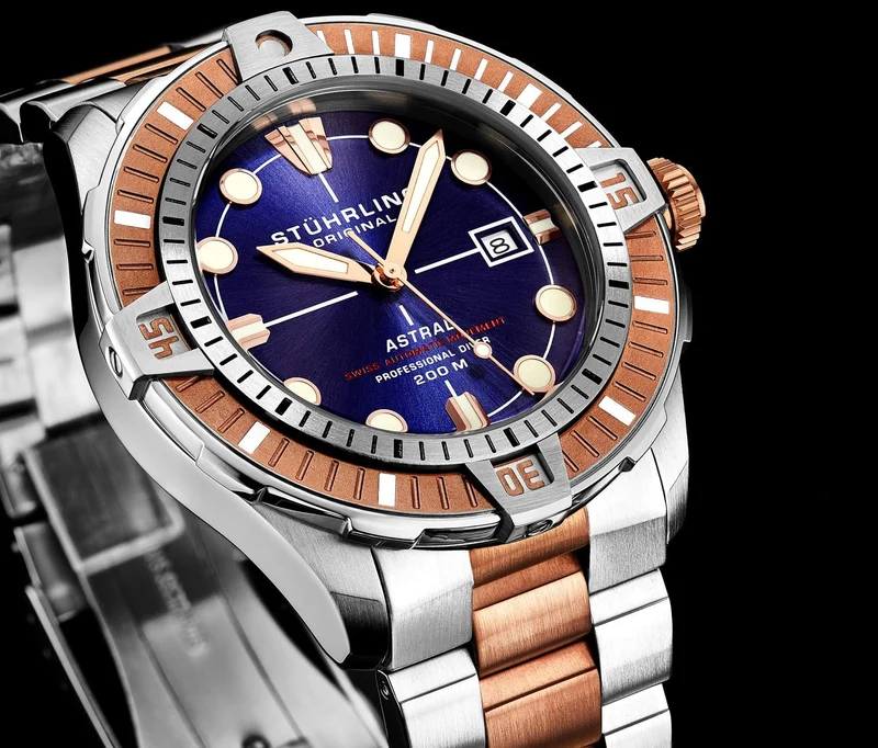 Stührling Astral 1005 Swiss Automatic Watch – 45mm
