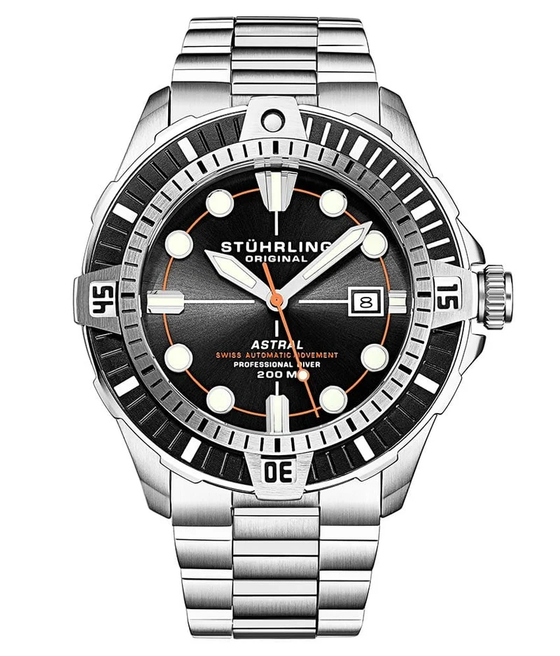 Stührling Astral 1005 Swiss Automatic Watch – 45mm