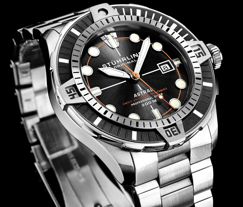 Stührling Astral 1005 Swiss Automatic Watch – 45mm