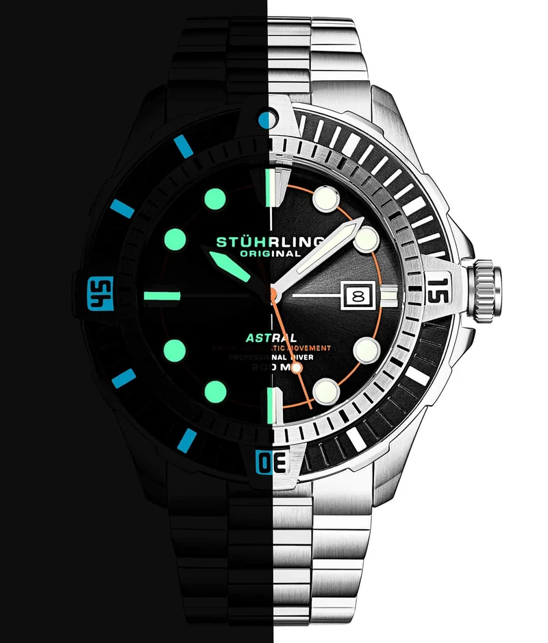 Stührling Astral 1005 Swiss Automatic Watch – 45mm