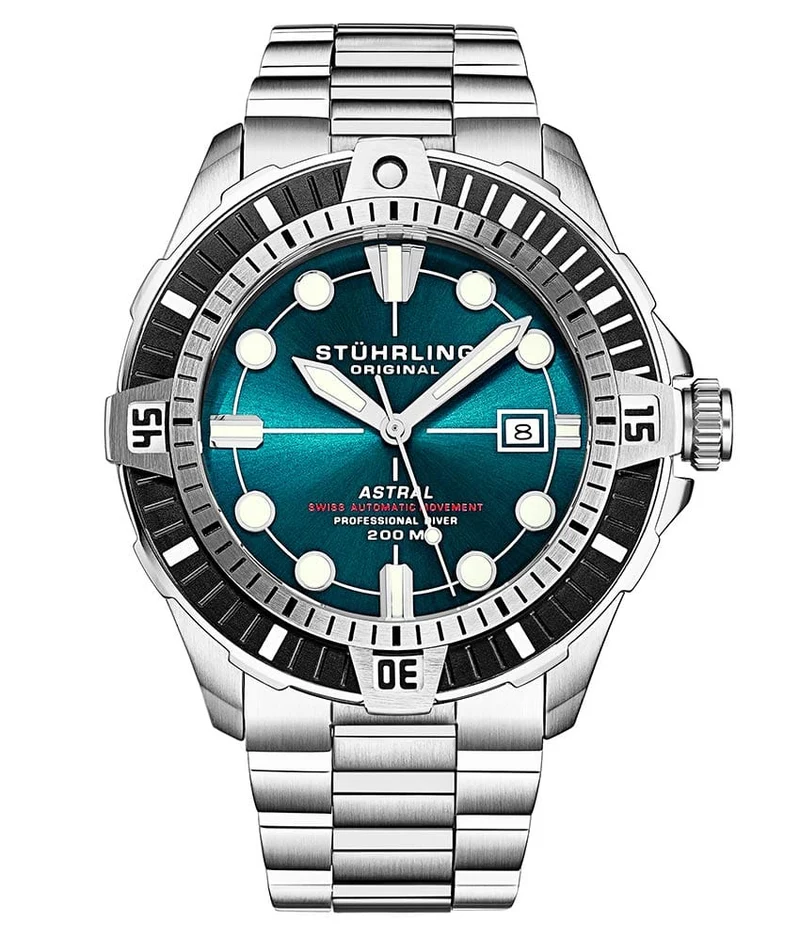 Stührling Astral 1005 Swiss Automatic Watch – 45mm