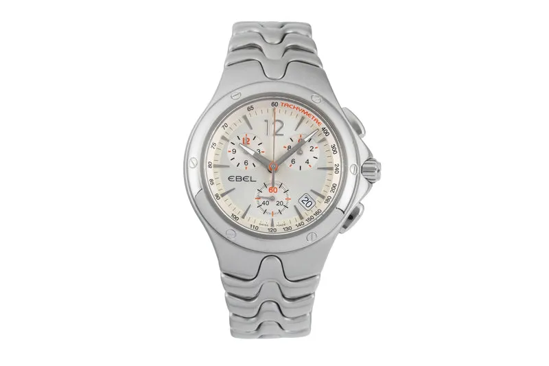 Ebel Sportwave chronograph steel quartz men's watch E9251K51 [2603414]