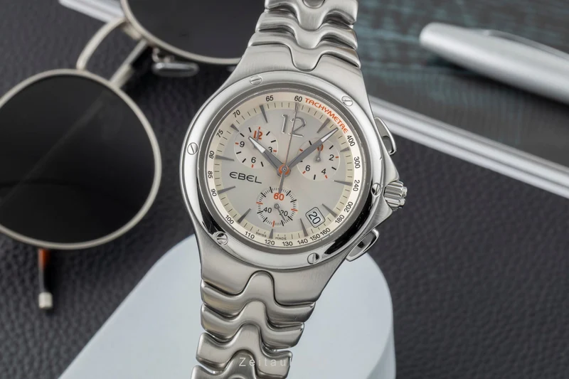 Ebel Sportwave chronograph steel quartz men's watch E9251K51 [2603414]