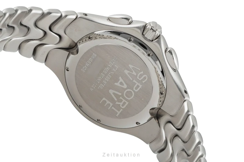 Ebel Sportwave chronograph steel quartz men's watch E9251K51 [2603414]