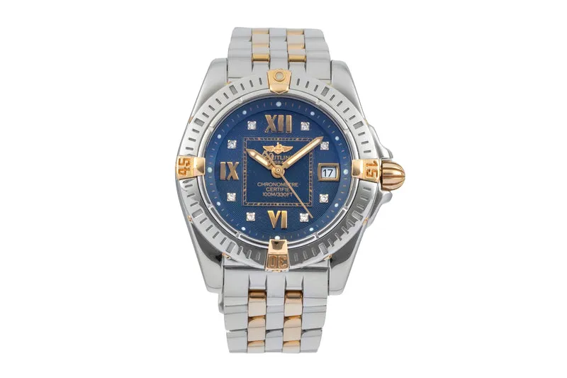 Breitling Cockpit steel / gold quartz women's watch b71356 [2603556]