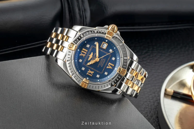 Breitling Cockpit steel / gold quartz women's watch b71356 [2603556]