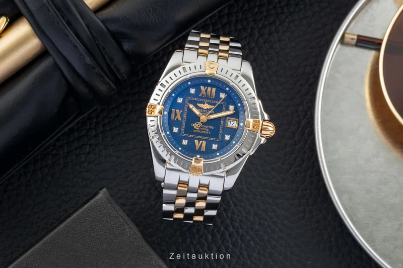 Breitling Cockpit steel / gold quartz women's watch b71356 [2603556]