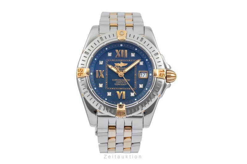 Breitling Cockpit steel / gold quartz women's watch b71356 [2603556]