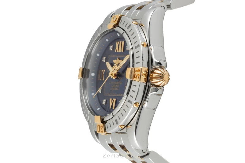 Breitling Cockpit steel / gold quartz women's watch b71356 [2603556]