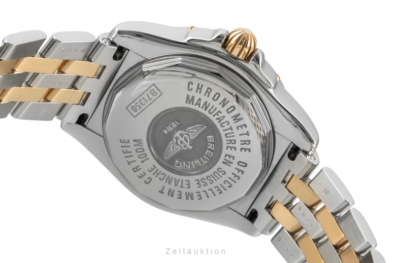 Breitling Cockpit steel / gold quartz women's watch b71356 [2603556]