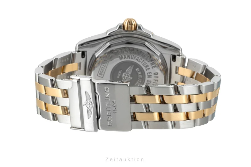 Breitling Cockpit steel / gold quartz women's watch b71356 [2603556]