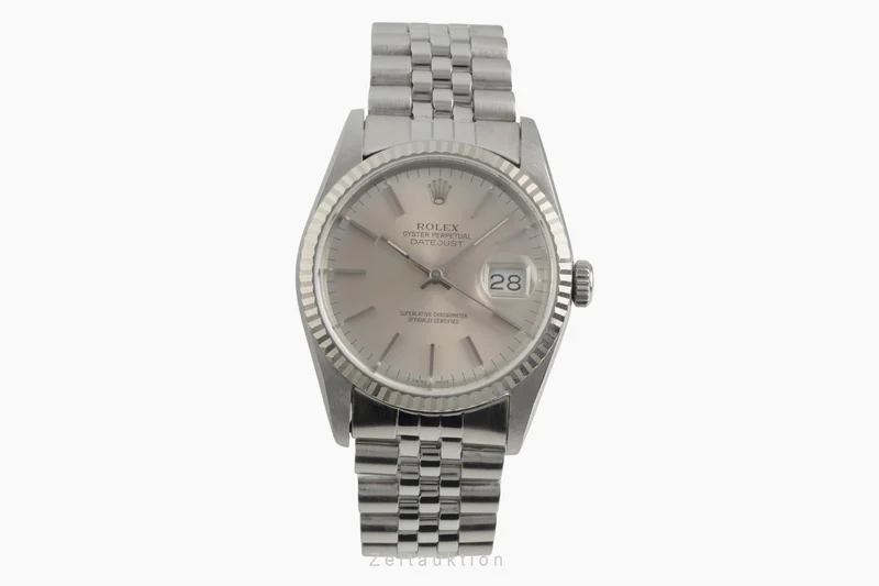 Rolex Datejust steel / white gold automatic men's watch 16234 [2602874]