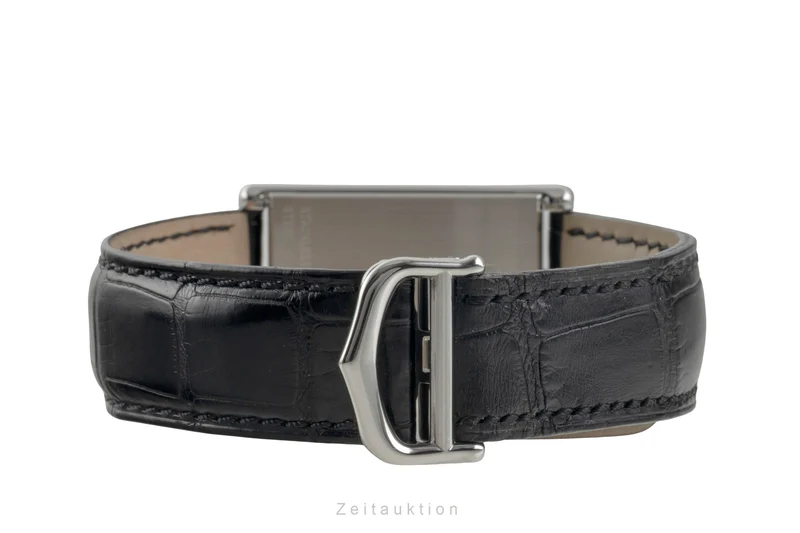 Cartier Tank steel quartz men's watch W1016055 [2603270]