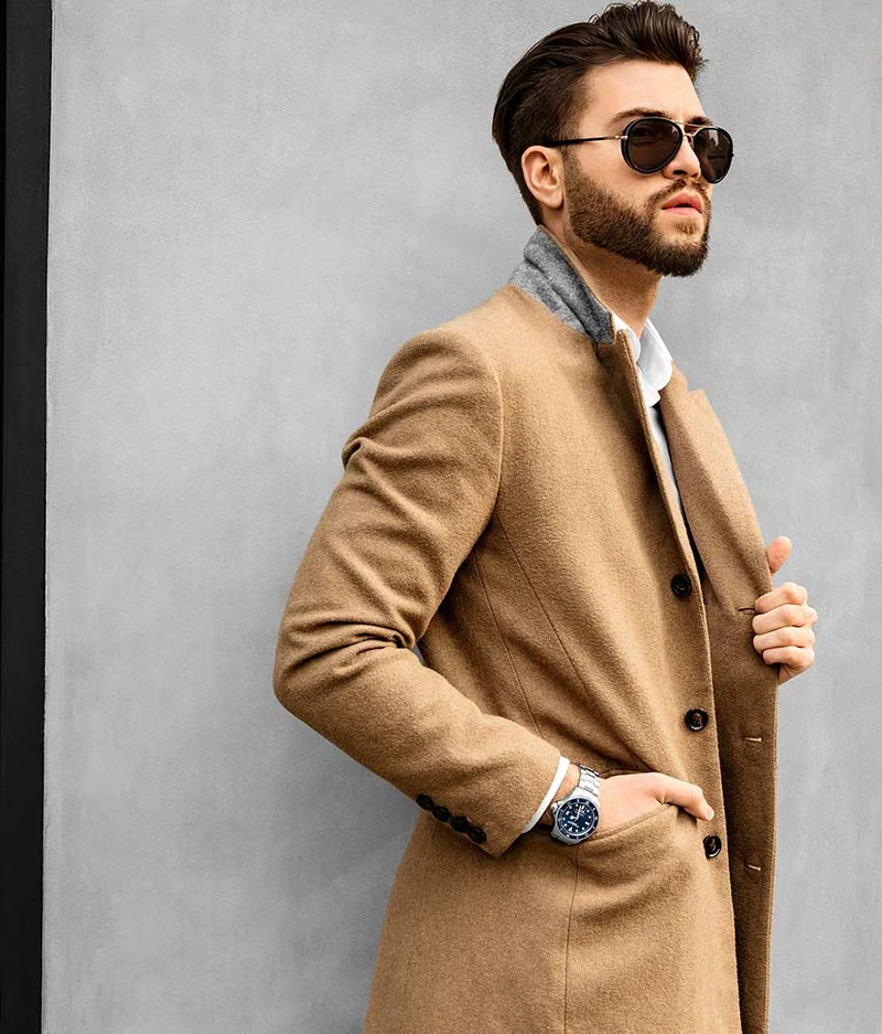 Stührling Deep Blue Divers Trio with Signature Pen and Stud Earring