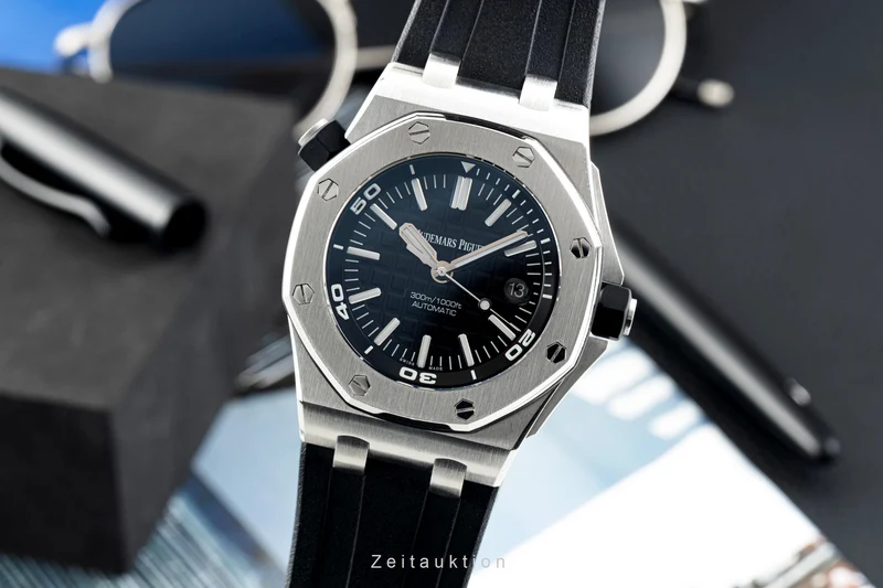 Audemars Piguet Royal Oak steel automatic men's watch 15710ST.OO.A002CA.01 LP: 25900EUR [2603527]