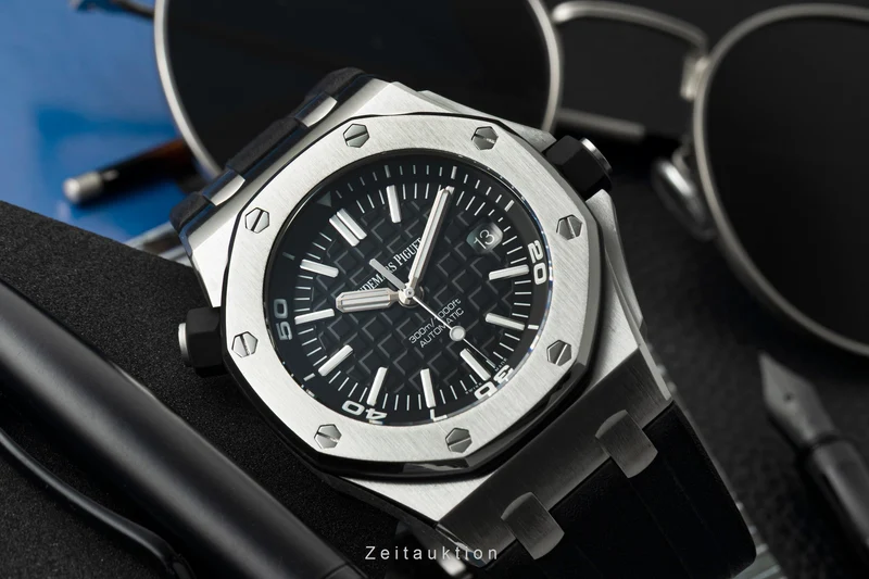 Audemars Piguet Royal Oak steel automatic men's watch 15710ST.OO.A002CA.01 LP: 25900EUR [2603527]