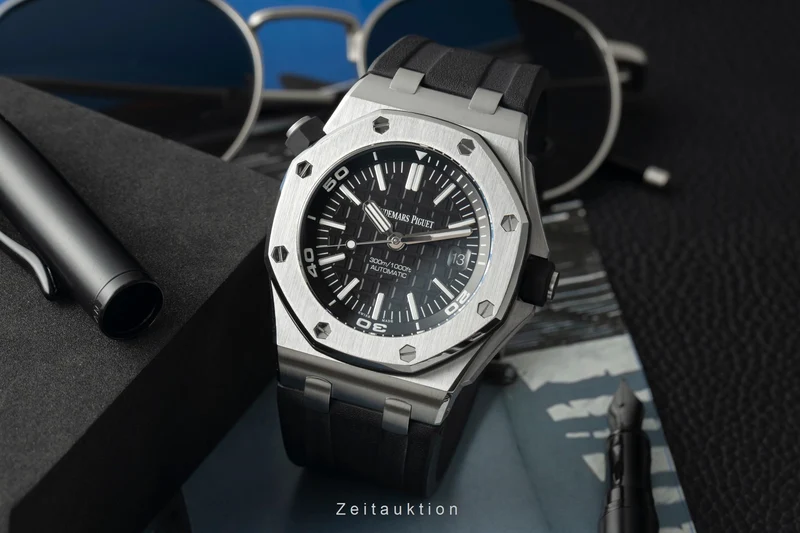 Audemars Piguet Royal Oak steel automatic men's watch 15710ST.OO.A002CA.01 LP: 25900EUR [2603527]