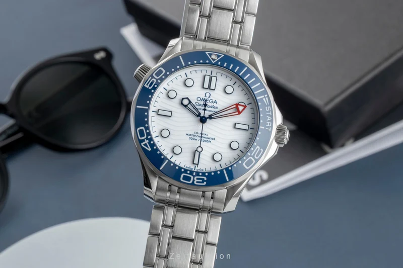 Omega Seamaster steel automatic men's watch 210.30.42.20.04.002 LP: 7100EUR [2603369]