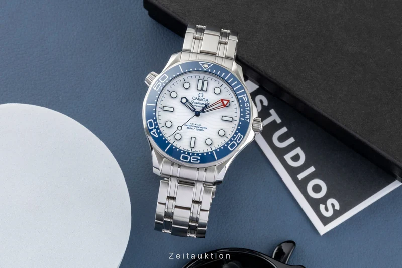 Omega Seamaster steel automatic men's watch 210.30.42.20.04.002 LP: 7100EUR [2603369]