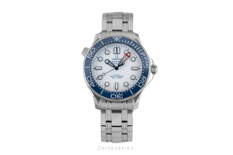 Omega Seamaster steel automatic men's watch 210.30.42.20.04.002 LP: 7100EUR [2603369]