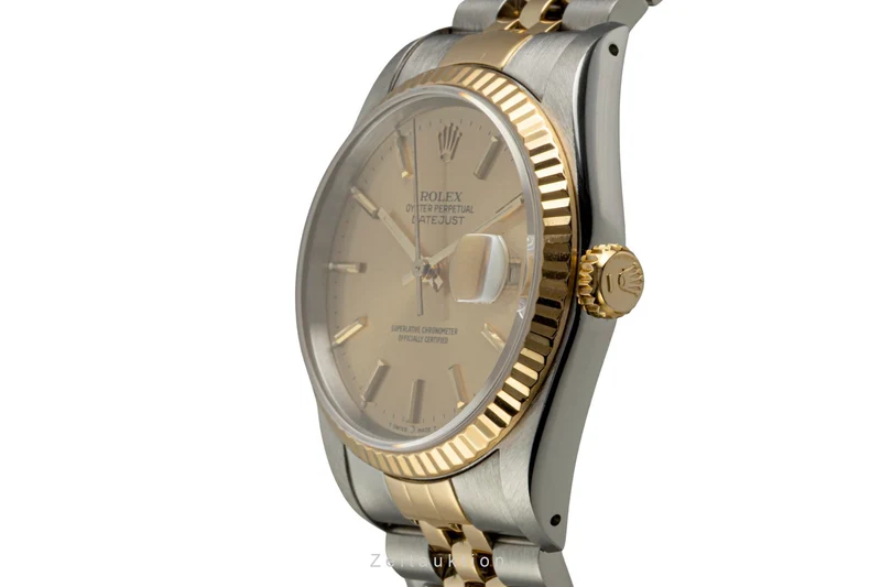 Rolex Datejust steel / gold automatic men's watch 16233 [2603526]