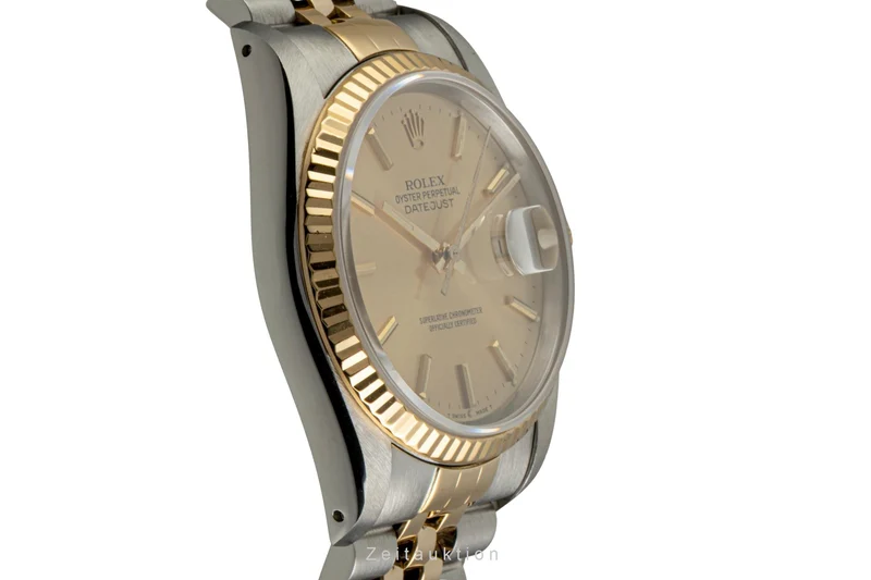 Rolex Datejust steel / gold automatic men's watch 16233 [2603526]