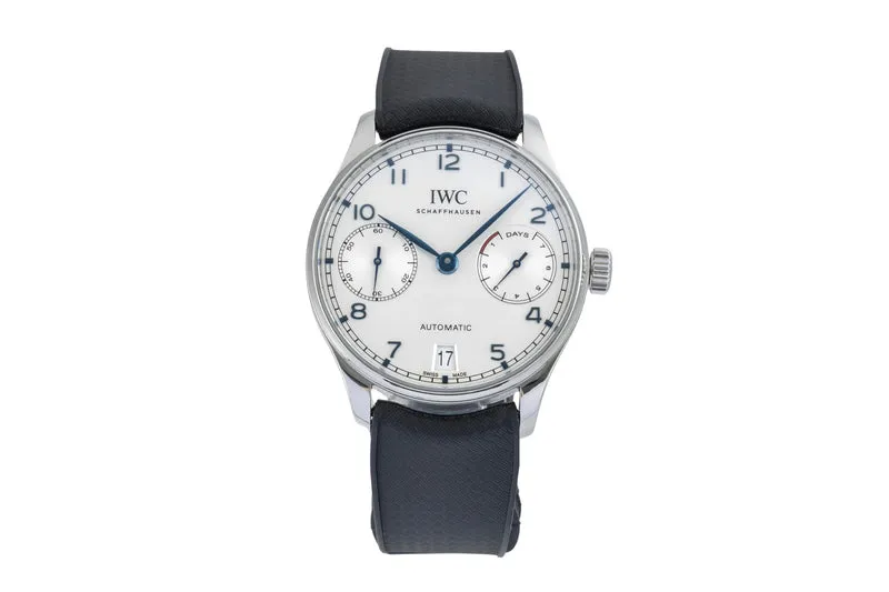 IWC Portugieser steel automatic men's watch IW500705 LP: 14000EUR [2603123]