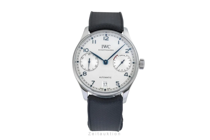 IWC Portugieser steel automatic men's watch IW500705 LP: 14000EUR [2603123]