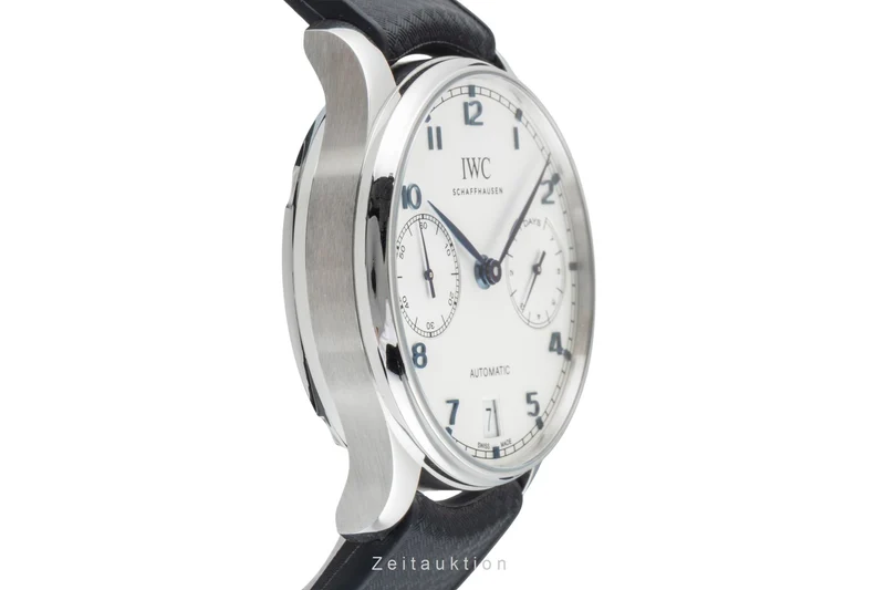 IWC Portugieser steel automatic men's watch IW500705 LP: 14000EUR [2603123]