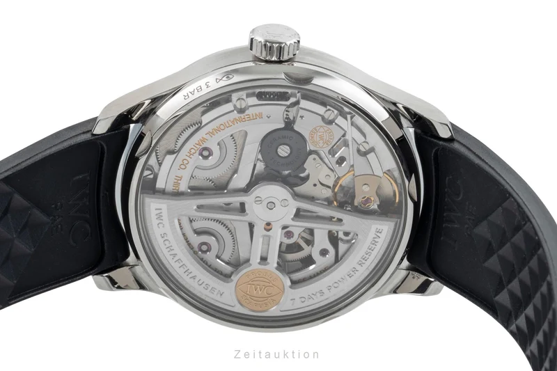 IWC Portugieser steel automatic men's watch IW500705 LP: 14000EUR [2603123]