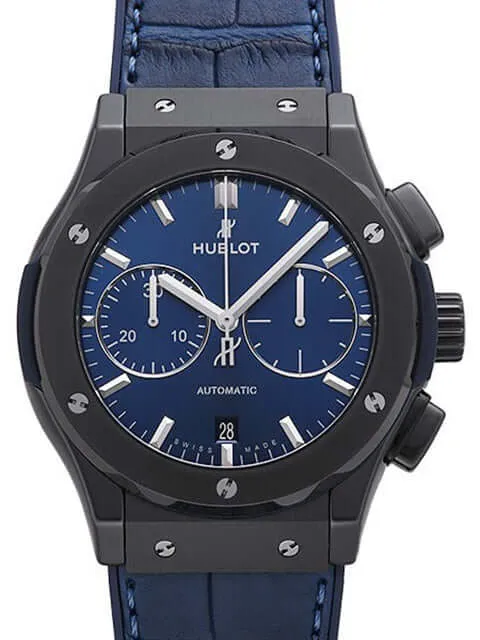 Hublot Classic Fusion Chronograph Ceramic Blue 521.CM.7170.LR