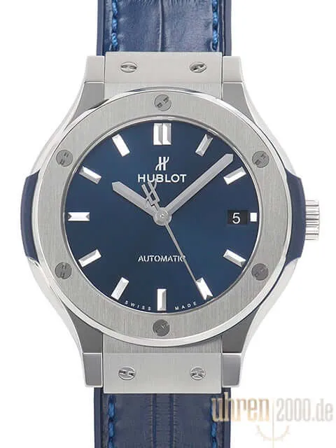Hublot Classic Fusion Titanium 38 Blue 565.NX.7170.LR