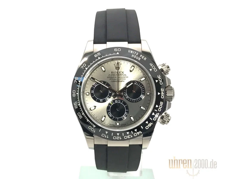 Rolex Daytona 116519LN Weißgold Oysterflex ungetragen aus 2017