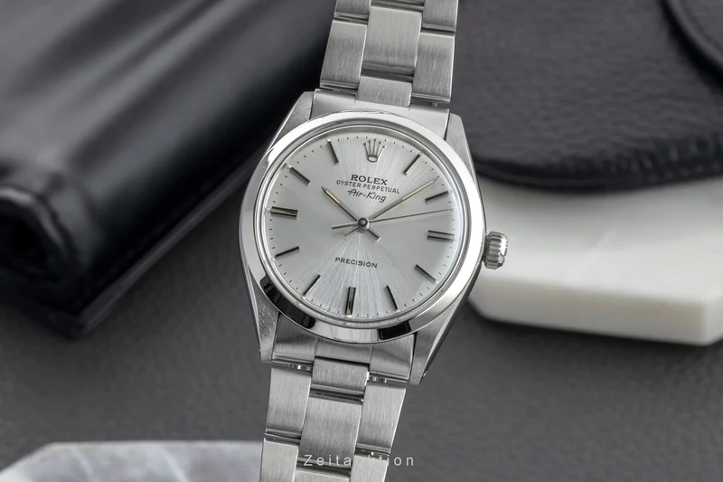 Rolex Air King steel automatic men's watch 5500 Vintage [2603097]