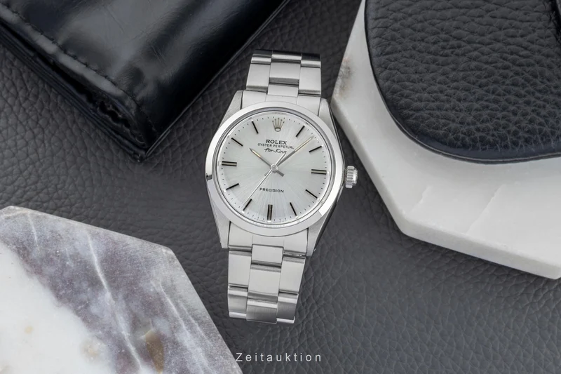 Rolex Air King steel automatic men's watch 5500 Vintage [2603097]