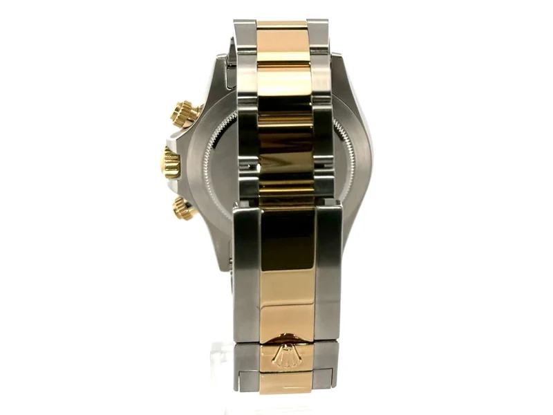 Rolex Daytona Edelstahl Gelbgold 116523 Weiß